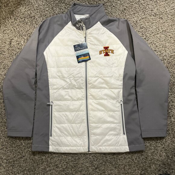 Iowa State Cyclones Puffer Jacket Women's M - Picture 1 of 5